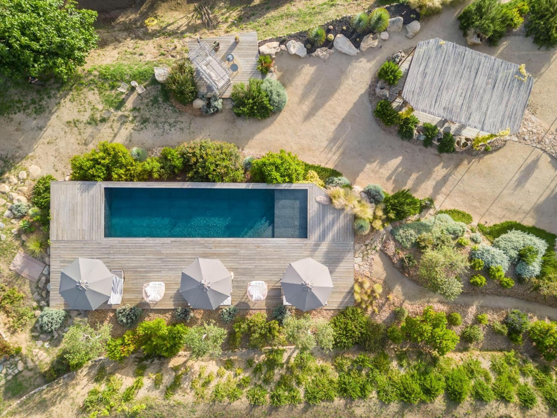 Terre De Maquis, Maison D'Hotes Vue Mer Corse Sari-D'orcino Exterior foto