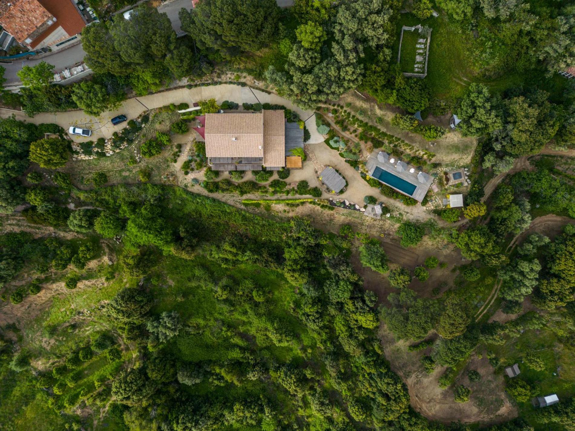 Terre De Maquis, Maison D'Hotes Vue Mer Corse Sari-D'orcino Exterior foto